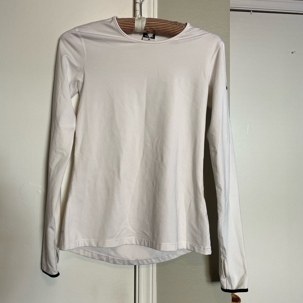 Nike Women's White Long Sleeve Top